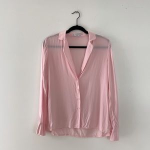 Mango pink blouse
